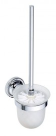 Bemeta RETRO chrom WC souprava 110x360x145 mm, kartáč s nádobkou   144313012